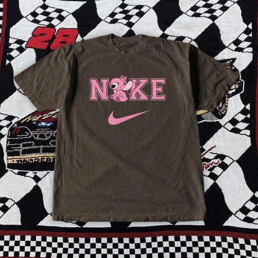 Brown And Stitch Tee